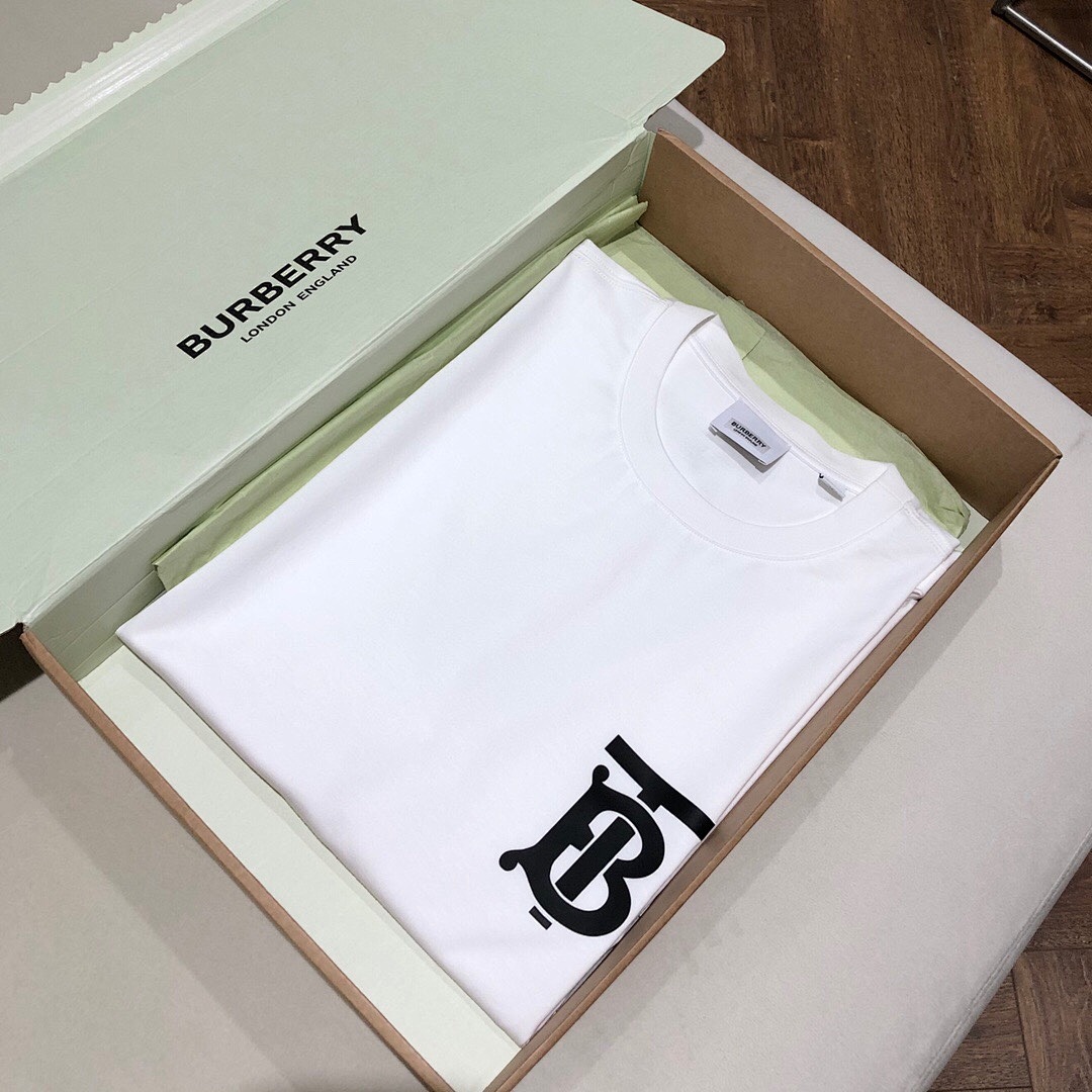 Burberry BT Short Sleeve (White) - Image 8
