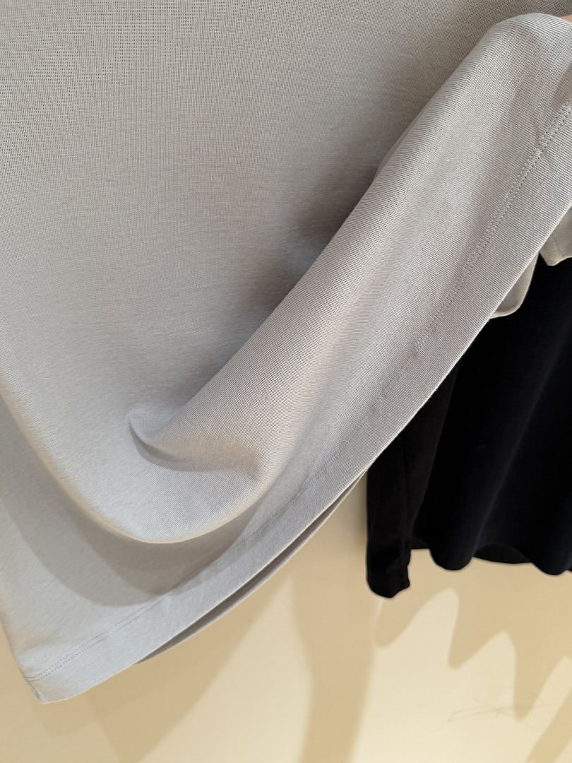 Unbranded Silk Cotton Short Sleeve Apricot (Cream) - Image 8