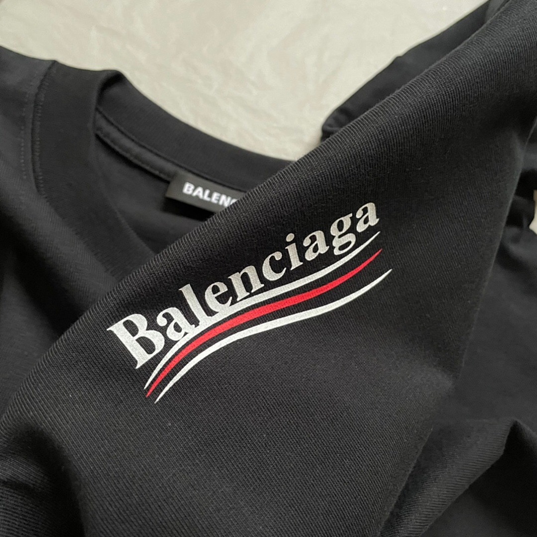 Balenciaga Short Sleeve (Black) - Image 5