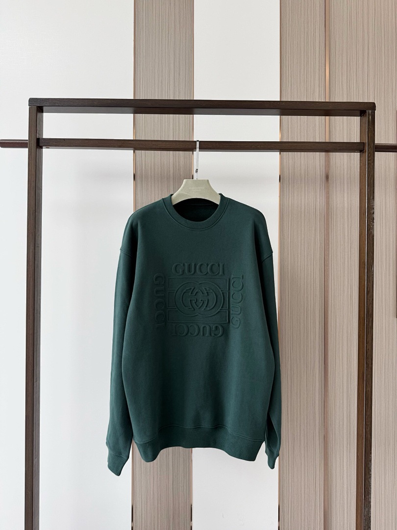 Gucci Green Buckle Floral Collar - Image 3