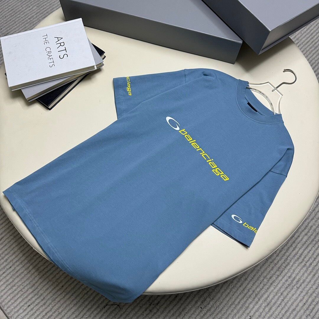 Balenciaga Embroidered (Light Blue) - Image 11