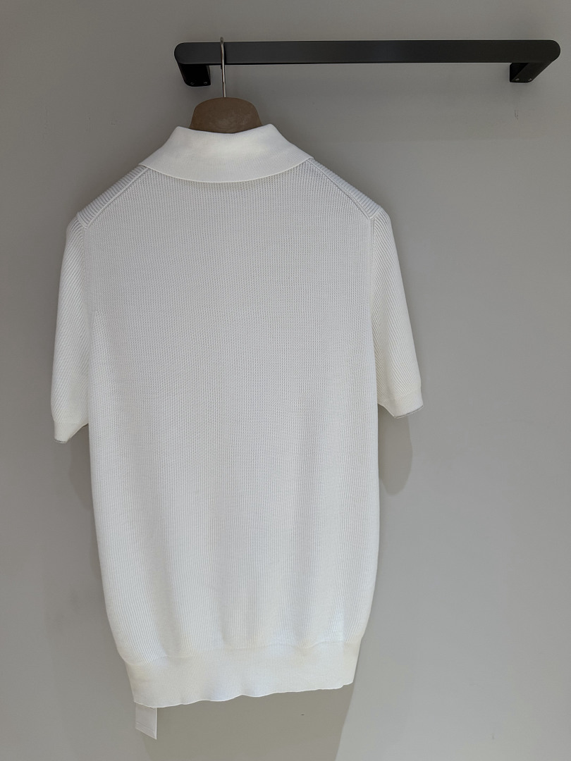 Ralph Lauren White Solid POLO - Image 4