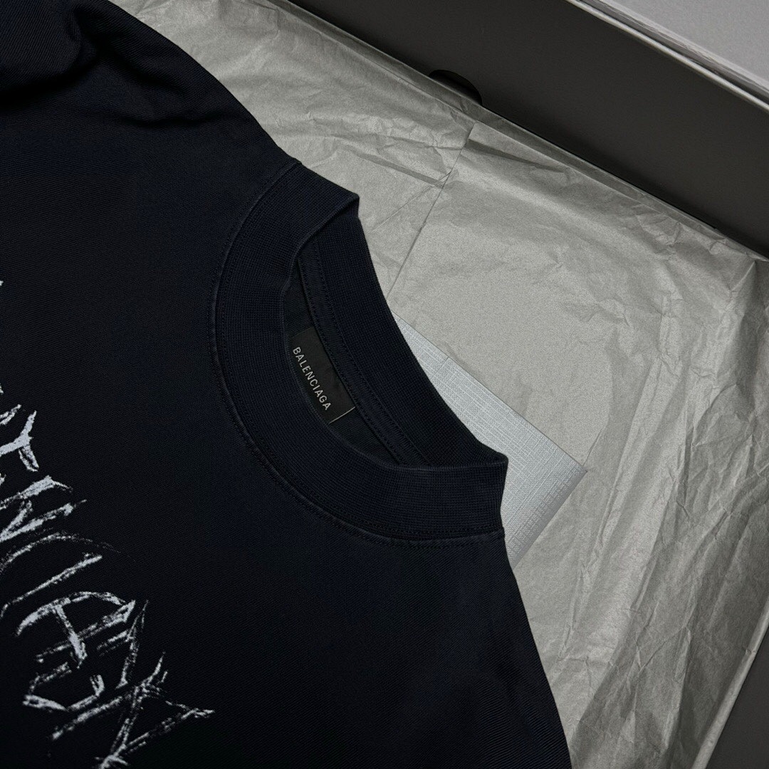 Balenciaga DIY Metallic Short Sleeve - Image 8
