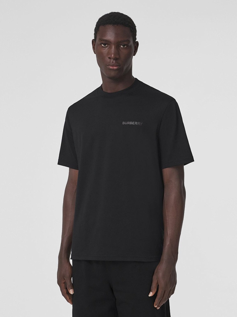 Burberry BU Small Label Short Sleeve (Black) - Image 14