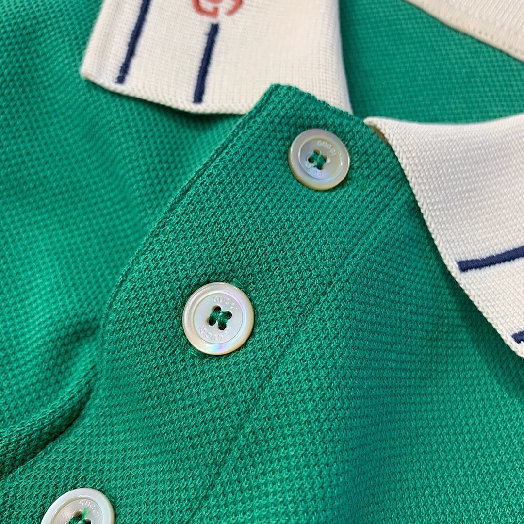Ralph Lauren G Embroidered Green Patchwork POLO - Image 7