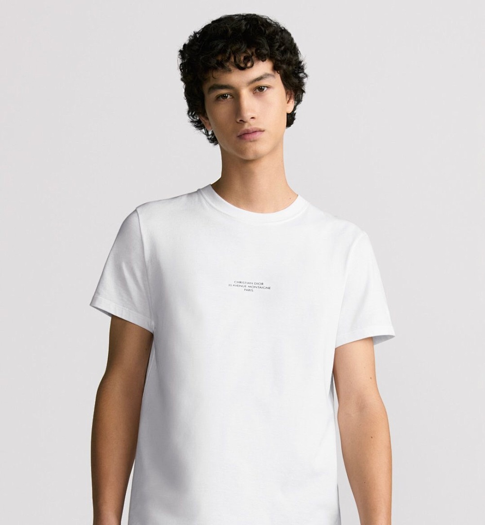 Unbranded DR Small Print T (White) - Image 12