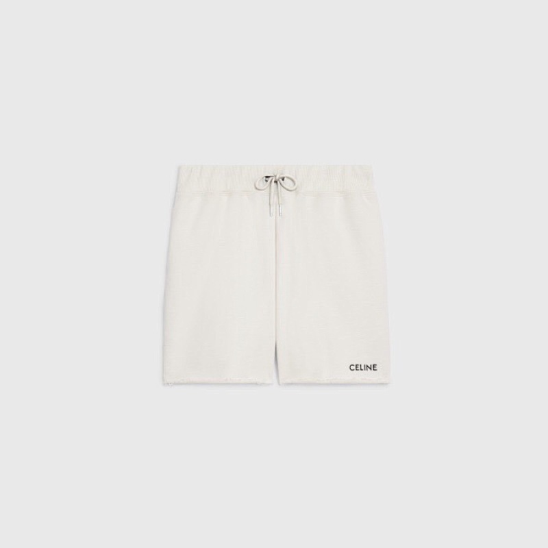 Celine C Embroidered Short (White)