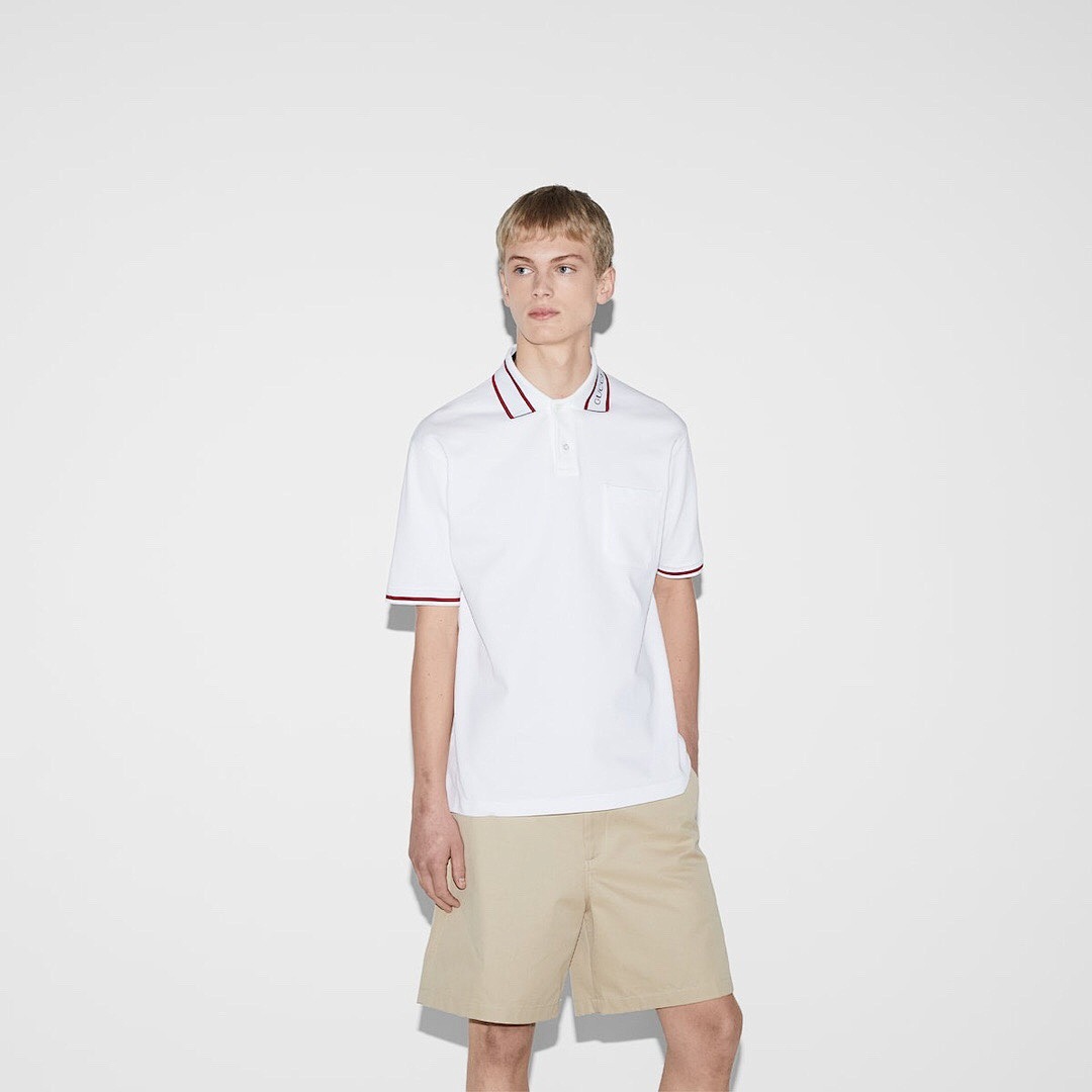 Ralph Lauren Red Black Striped POLO - Image 10