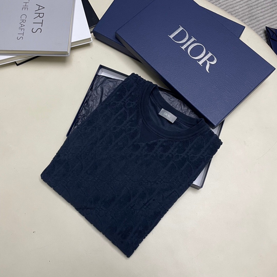 Unbranded DR Logo Fleece Short Sleeve (Dark Blue) - Image 9