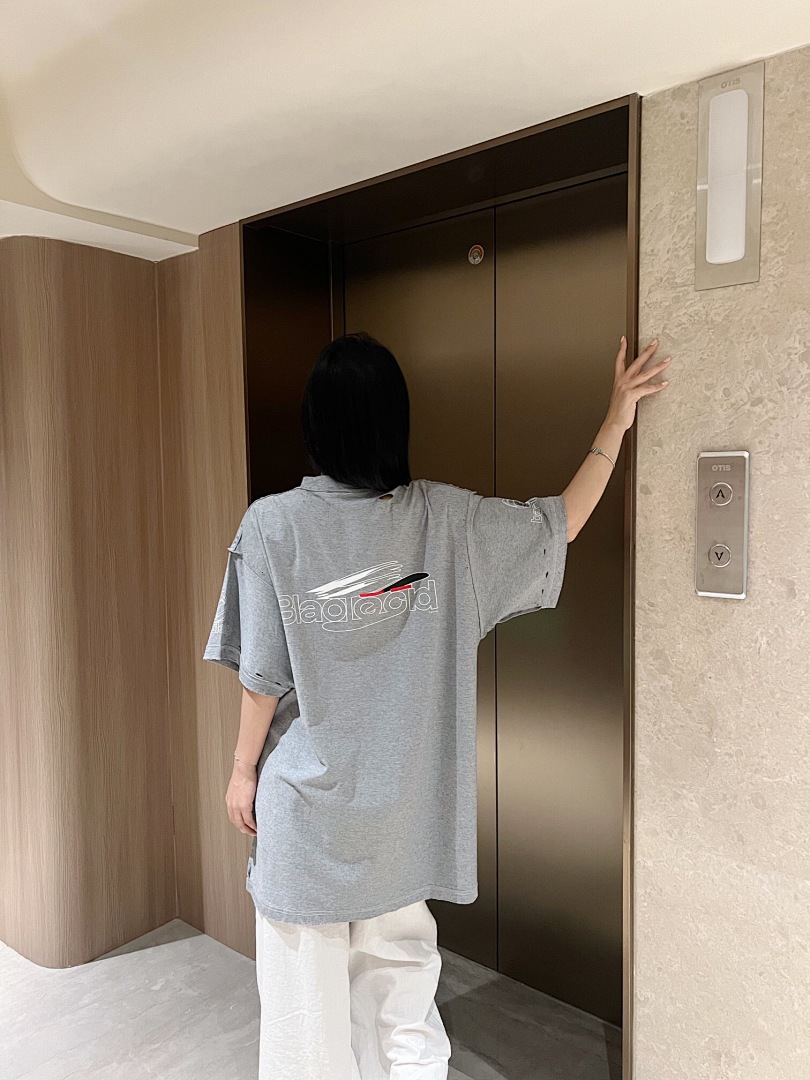 Balenciaga AI Short Sleeve (Grey) - Image 22