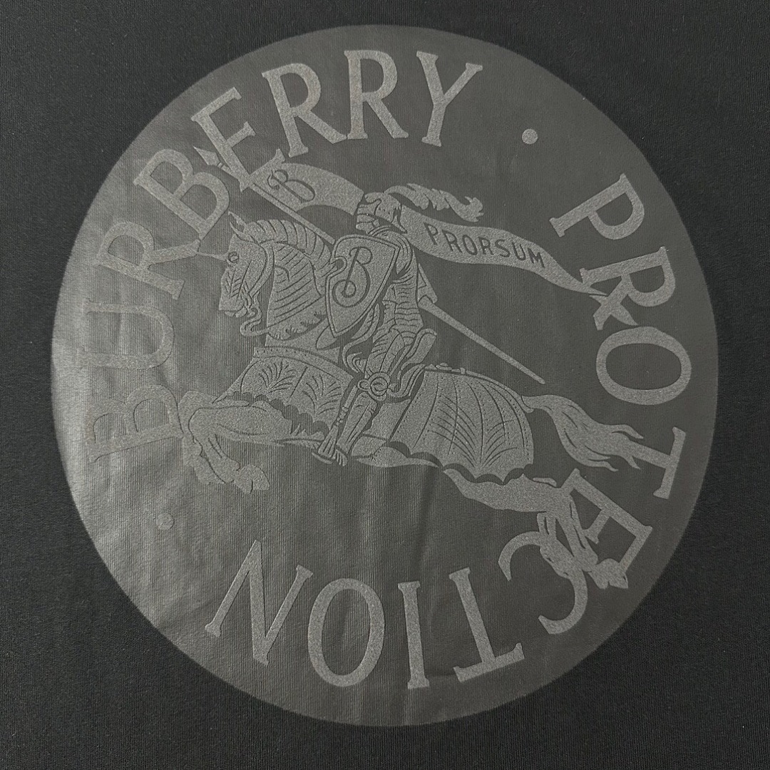 Burberry Gum Print Short Sleeve (Black) - Image 10