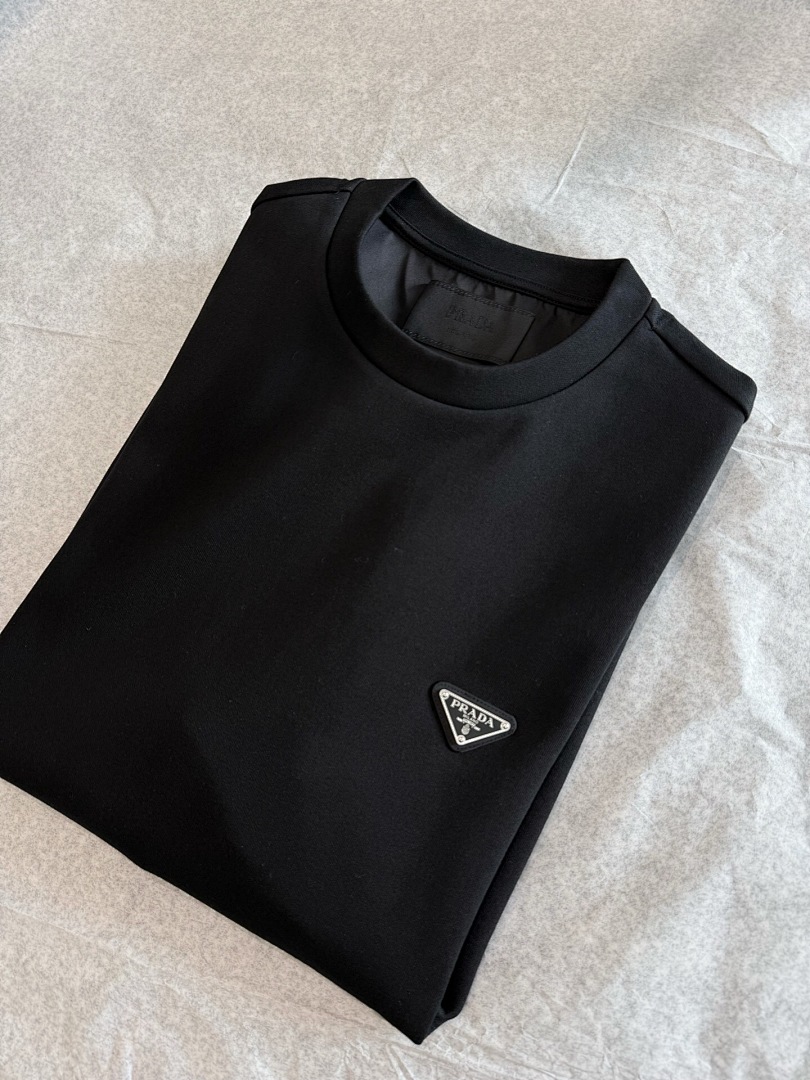 Unbranded Triple Label Long Sleeve (Black) - Image 11