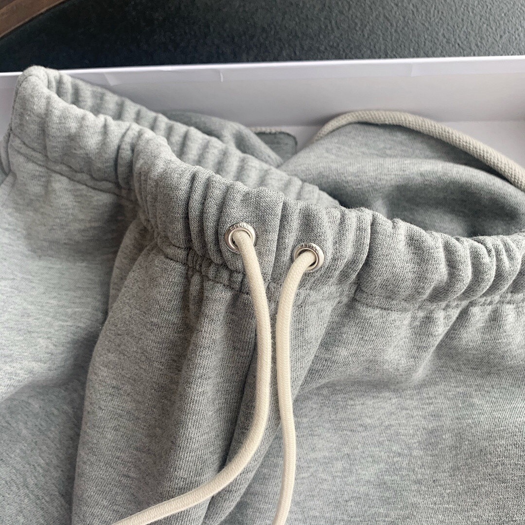 Celine C Embroidered Short (Grey) - Image 6