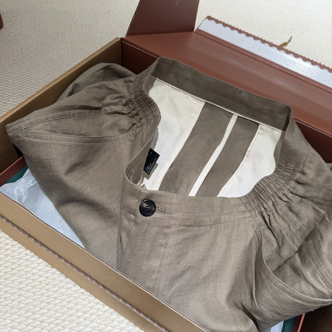 Unbranded Linen Yellow Short - Image 6