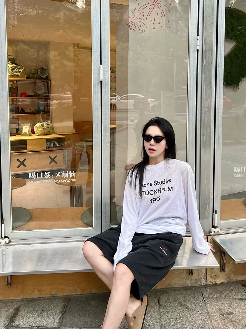 Balenciaga Collab Short (Washed Black) - Image 19
