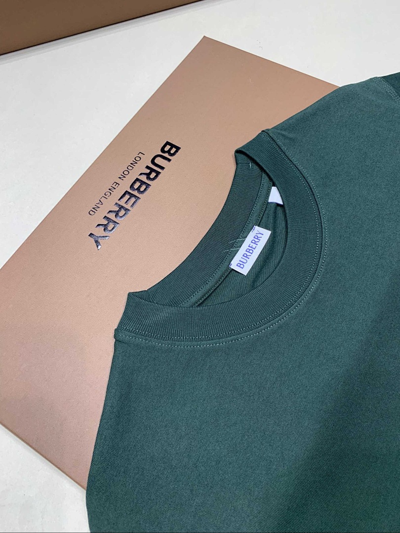 Burberry Print Short Sleeve (Green) - Image 7