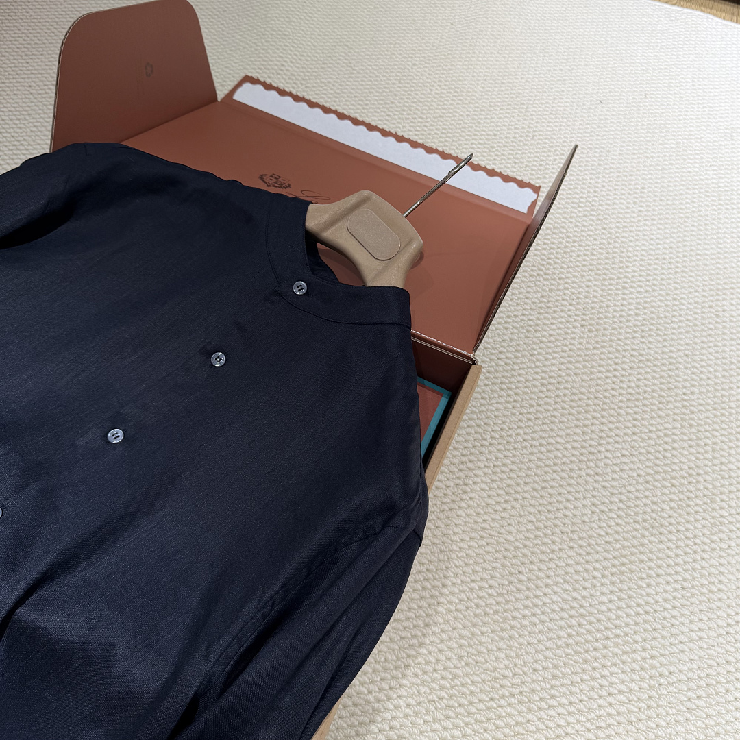 Unbranded Dark Blue Collar Linen - Image 8