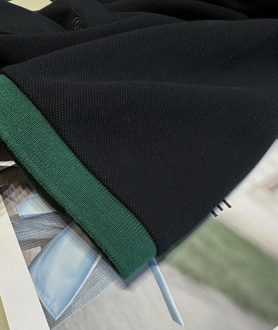 Ralph Lauren Strap Collar Polo (Black) - Image 4