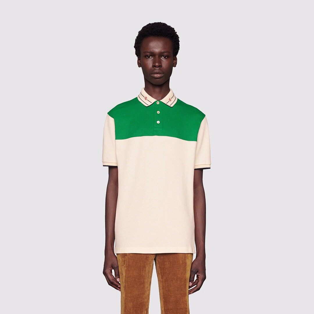 Ralph Lauren G Embroidered Green Patchwork POLO - Image 13