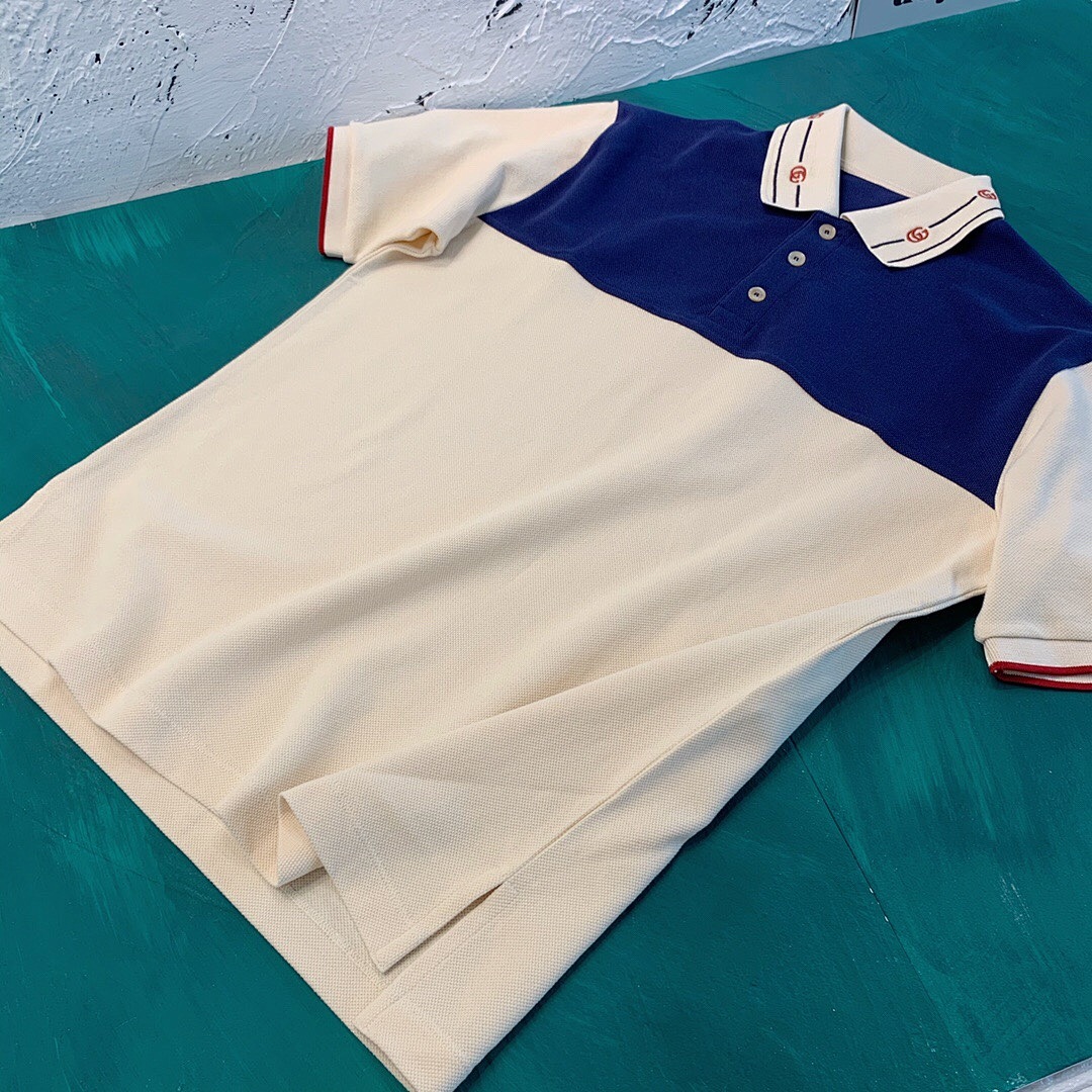 Ralph Lauren G Embroidered Blue Patchwork POLO - Image 3