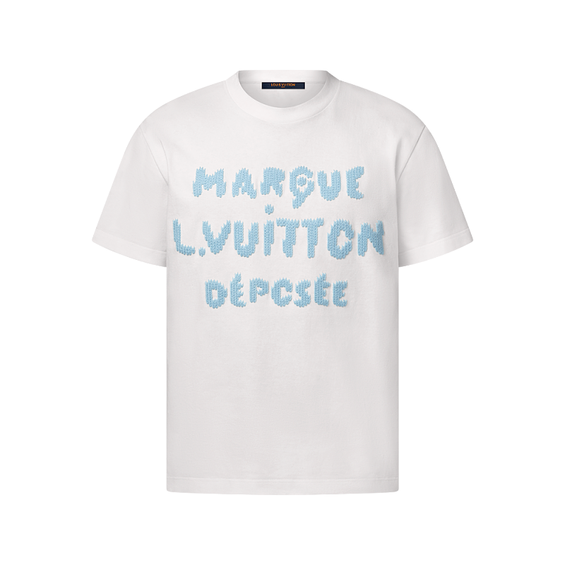 Unbranded Fleece Embroidered T (White)