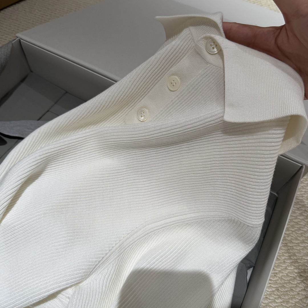 Ralph Lauren White Solid POLO - Image 7