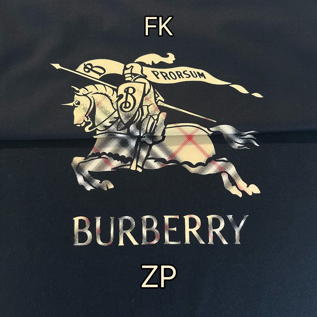 Burberry Plaid Print T - Image 10