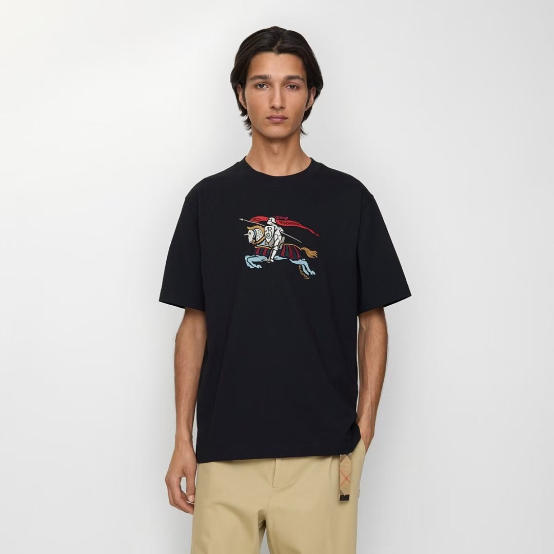 Burberry Color Embroidered T (Black) - Image 18