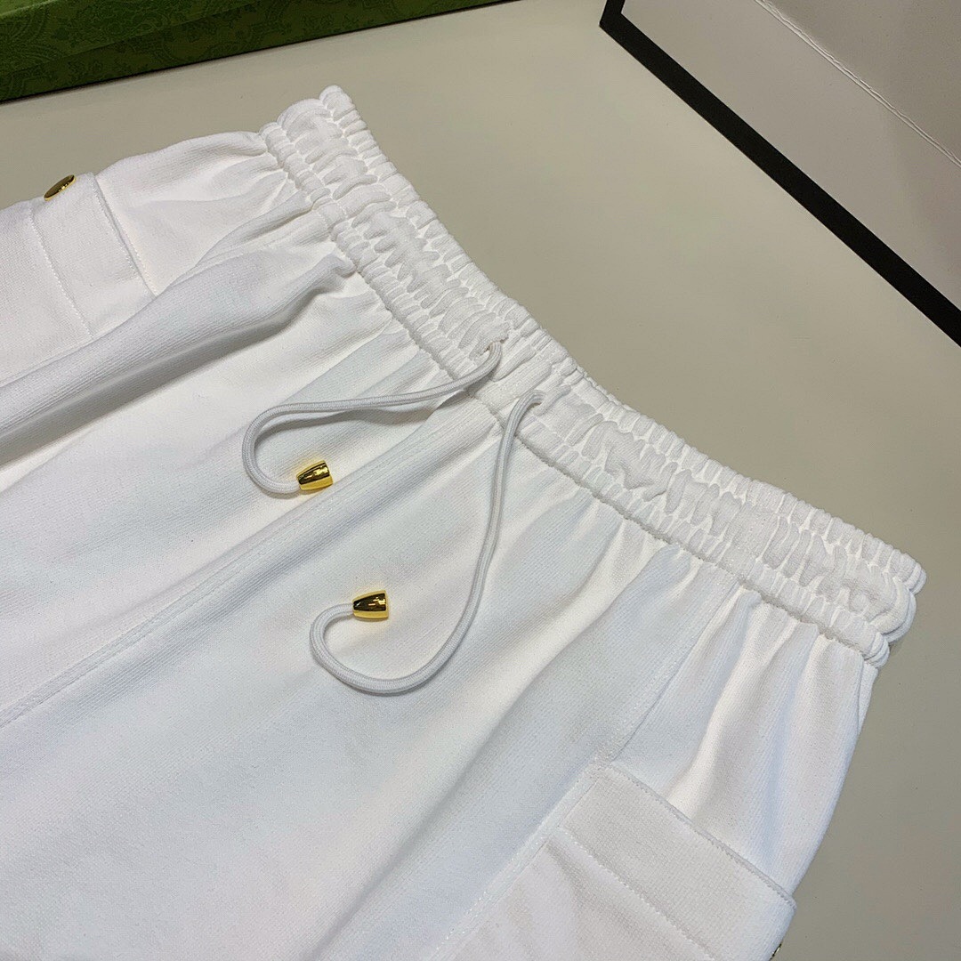 Gucci G White Strap Short - Image 5