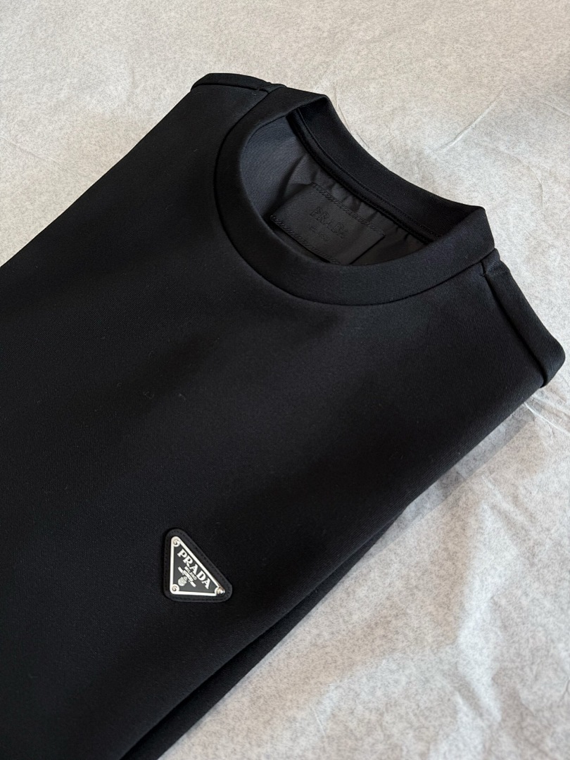 Unbranded Triple Label Long Sleeve (Black) - Image 8