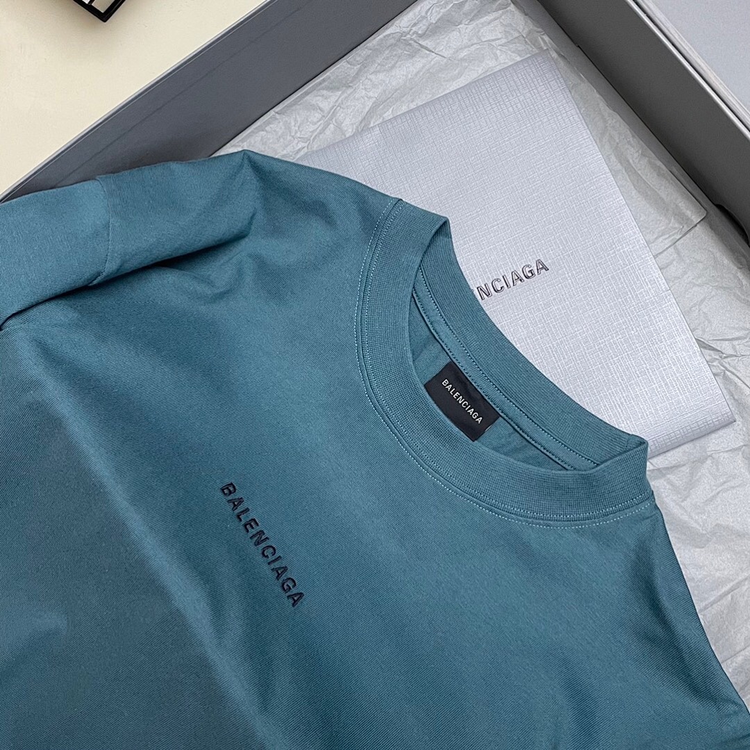 Balenciaga Embroidered (Blue) - Image 8