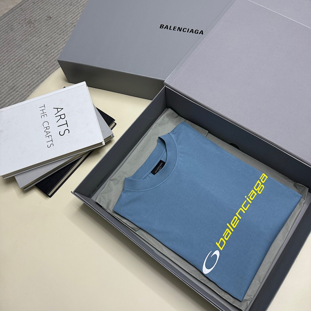 Balenciaga Embroidered (Light Blue) - Image 10