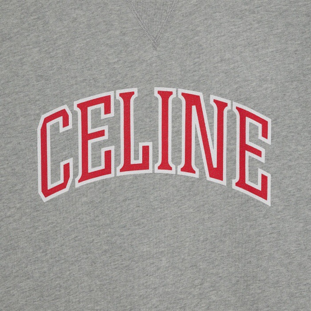 Celine C Red Collar Print - Image 4