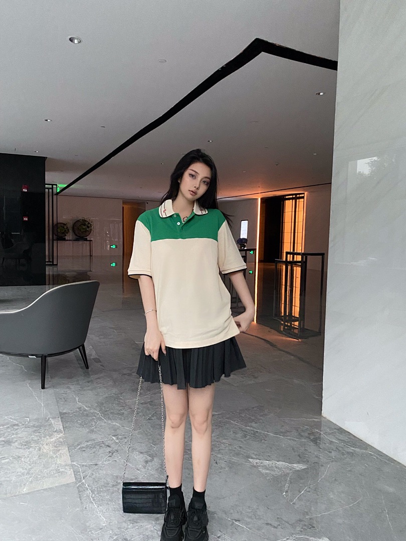 Ralph Lauren G Embroidered Green Patchwork POLO - Image 18