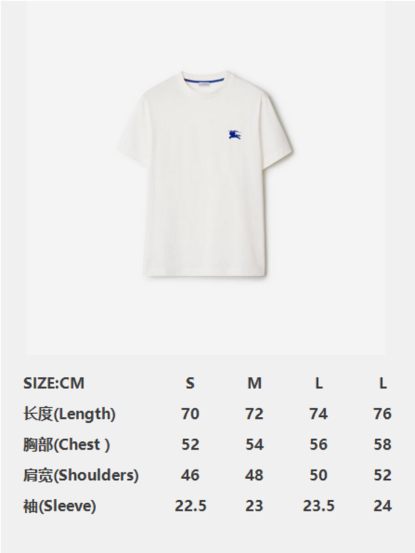 Burberry Embroidered T - Image 4