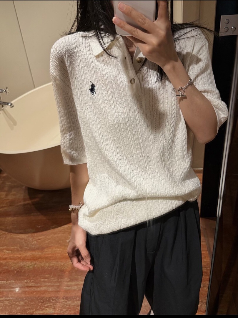 Ralph Lauren Small Linen Floral POLO - Image 15