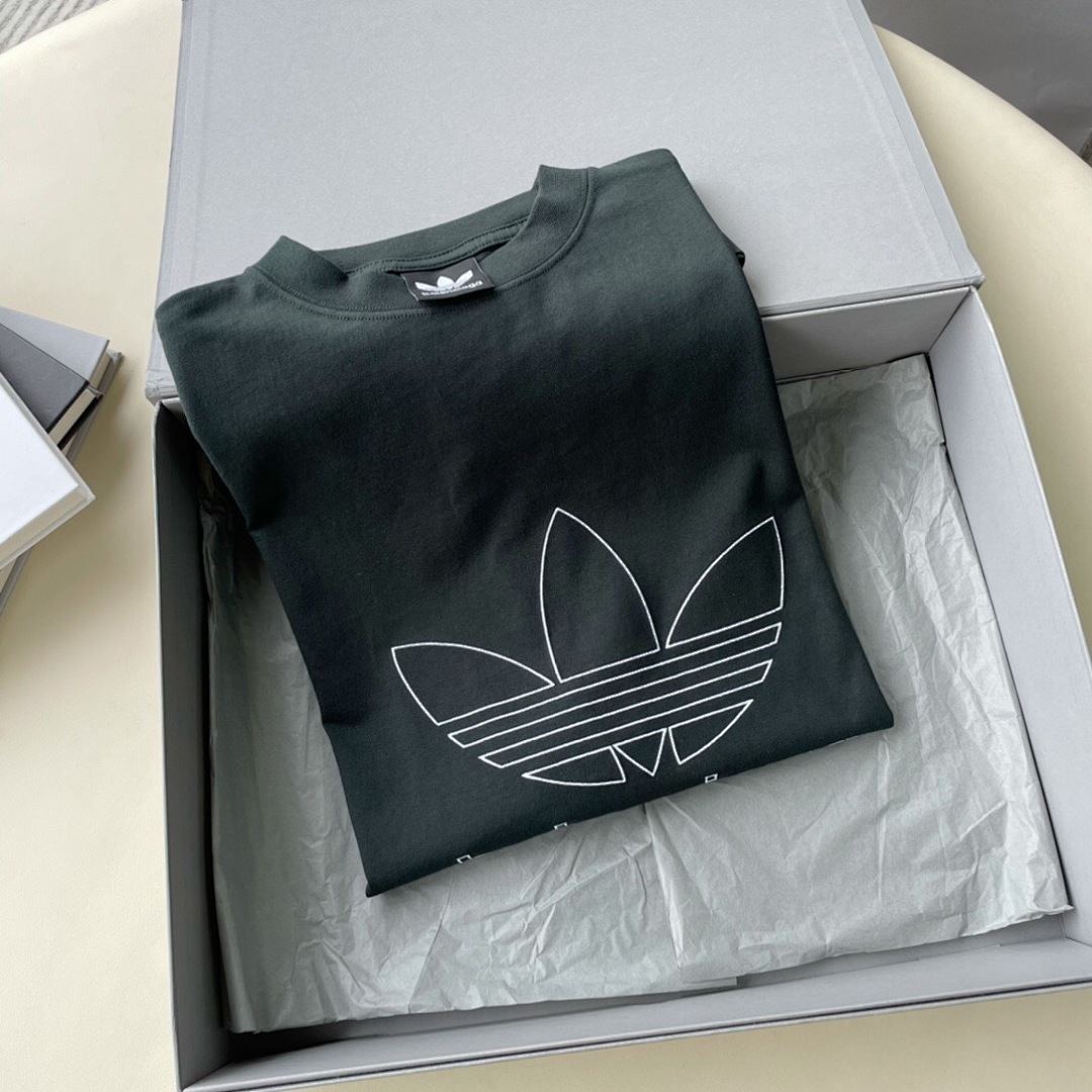Balenciaga Triple Leaf Grass Collab Short Sleeve Ink (Green) - Image 7