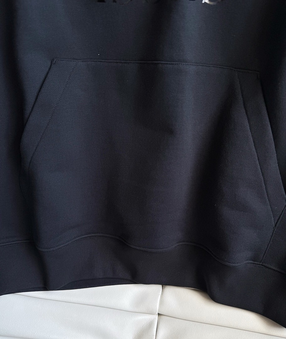 Gucci Black Double G Large Print Hoodie - Image 10