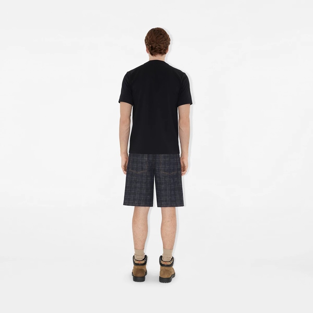 Burberry Gold Print Short Sleeve (Black) - Image 20