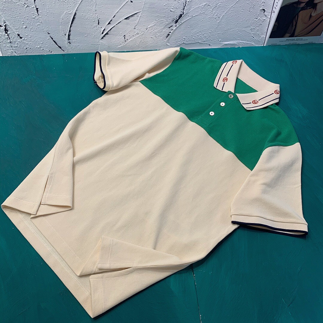 Ralph Lauren G Embroidered Green Patchwork POLO - Image 3