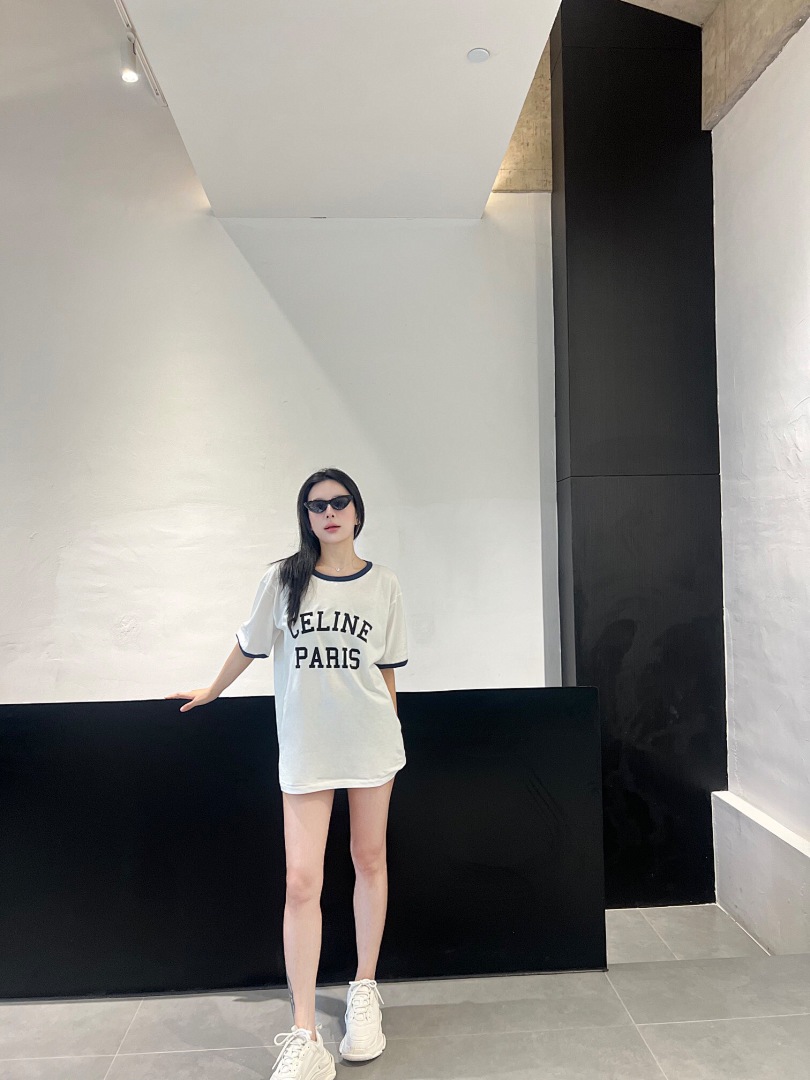 Celine C Velvet T (White) - Image 17