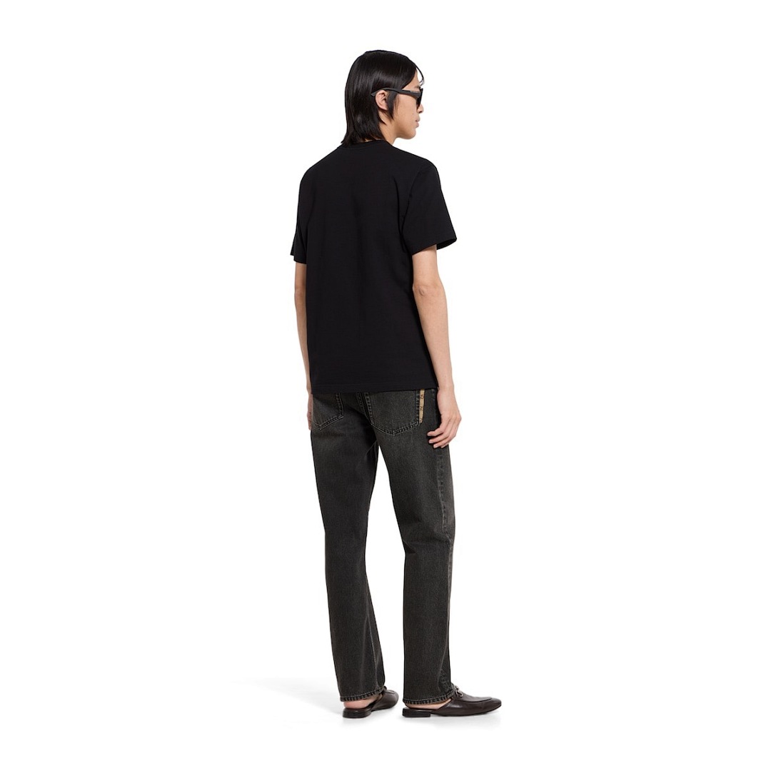 Gucci Black Double G Embroidered T - Image 14