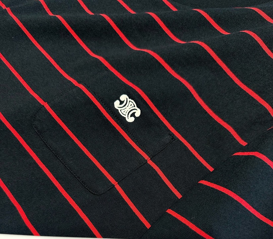 Celine Striped T - Image 9