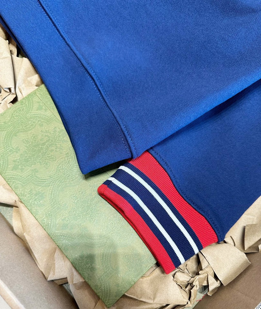 Ralph Lauren G Striped Polo Collar (Blue) - Image 6