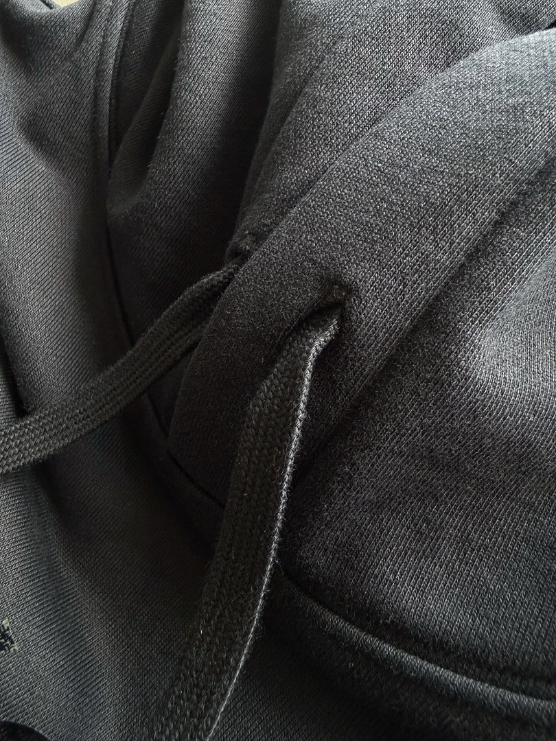 Gucci Black Double G Large Print Hoodie - Image 7