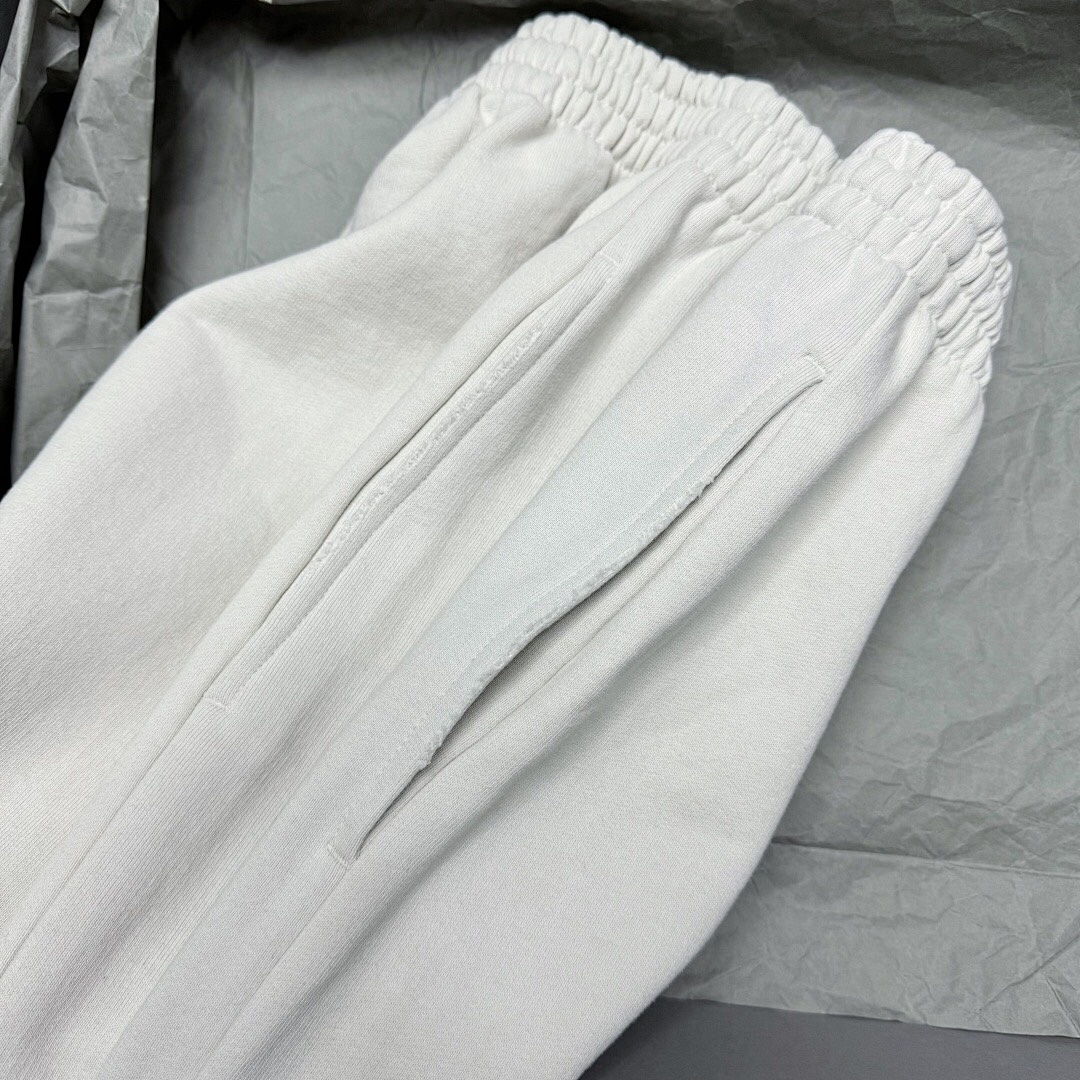 Balenciaga Blue Embroidered Short Grey Apricot - Image 10