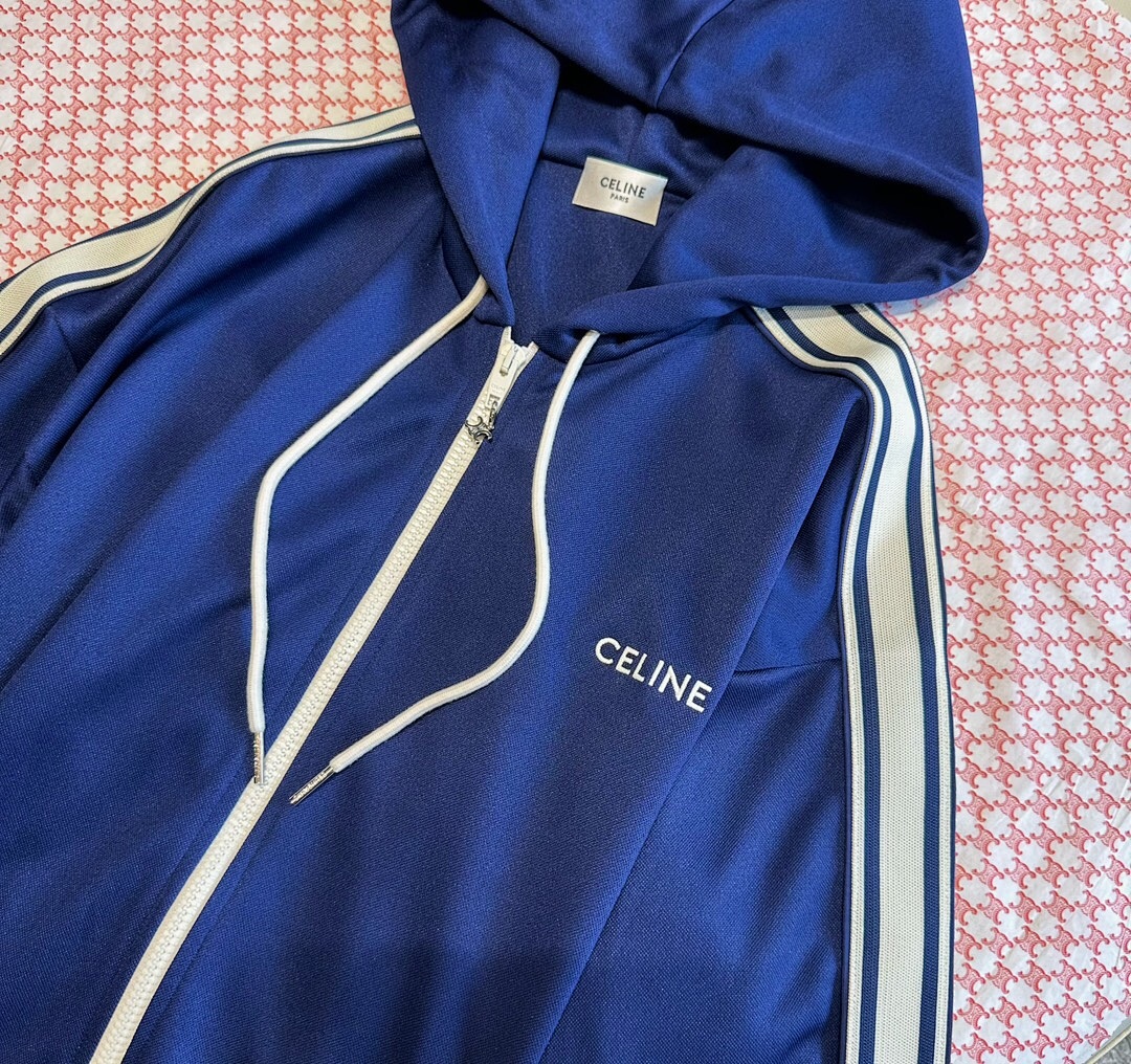 Celine CE Blue Striped - Image 3