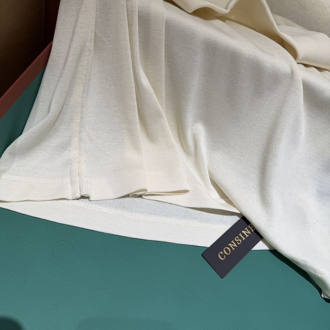 Ralph Lauren Silk Cotton POLO Apricot (Cream) - Image 12