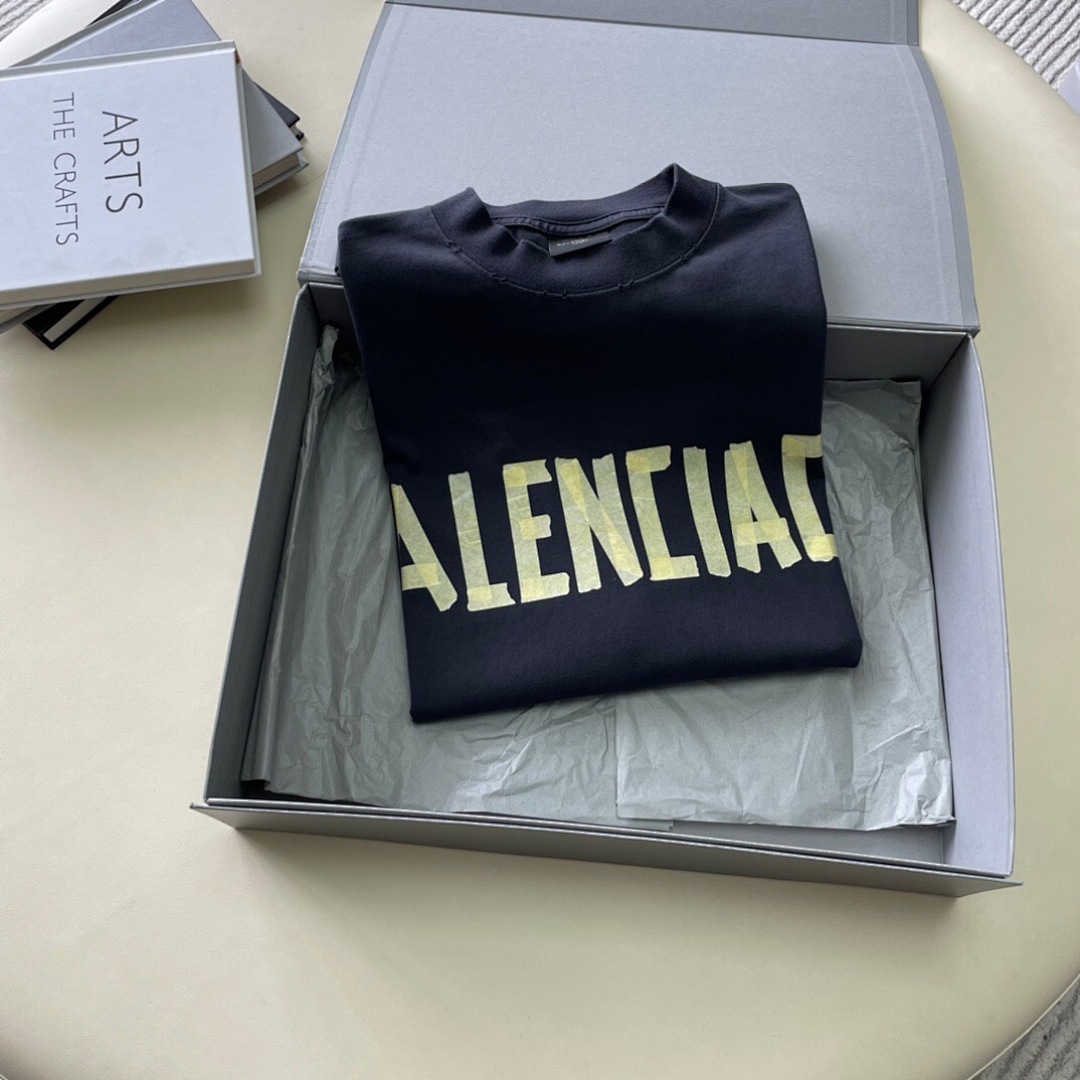 Balenciaga BA Gum Strap Short Sleeve - Image 7