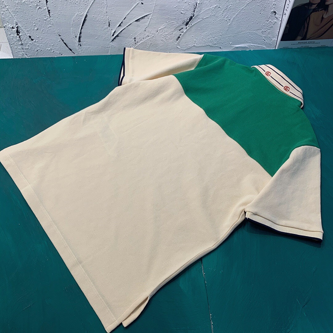 Ralph Lauren G Embroidered Green Patchwork POLO - Image 4